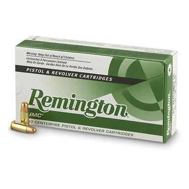 Remington UMC Handgun 9mm Luger 115 Grain MC 50 rounds